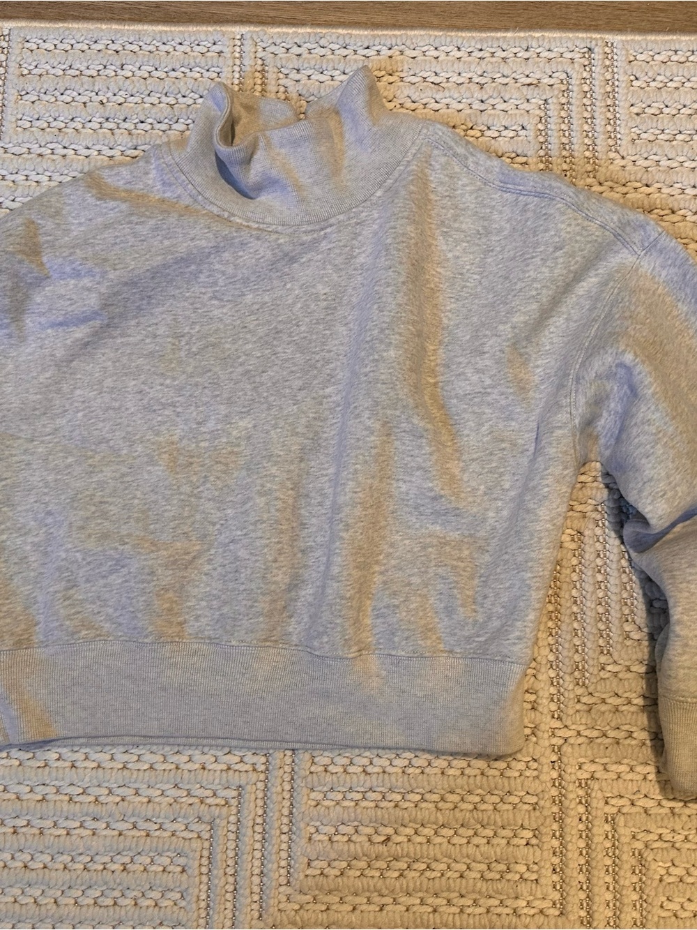 Abercrombie & Fitch Cream Pullover Hoodie